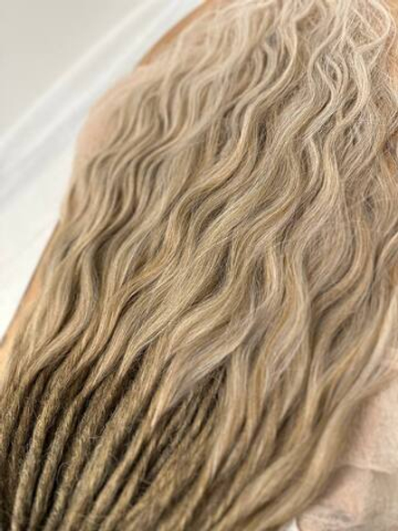 Дреды со свободным кончиком