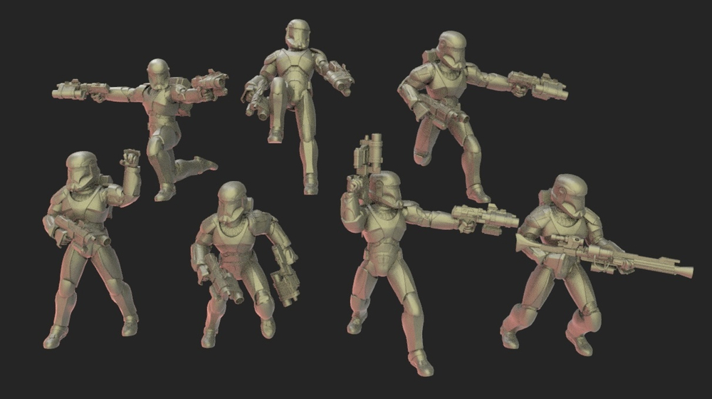 Star Wars Clone Trooper ARC Sqaud