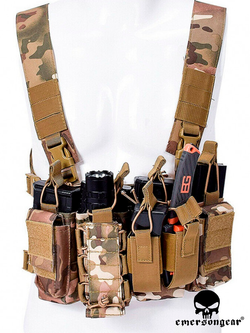 Разгрузочная система EmersonGear D3CR Tactical Chest Rig (EM7442MC). Мультикам