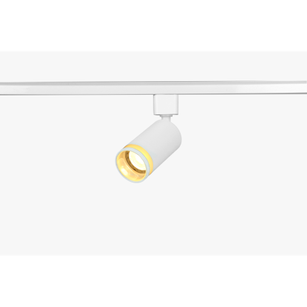 Трековый светильник однофазный ЭРА TR77 - GU10 WH под лампу GU10 белый