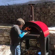 Печь для пиццы газовая Clementi Pulcinella (3 пиццы)
