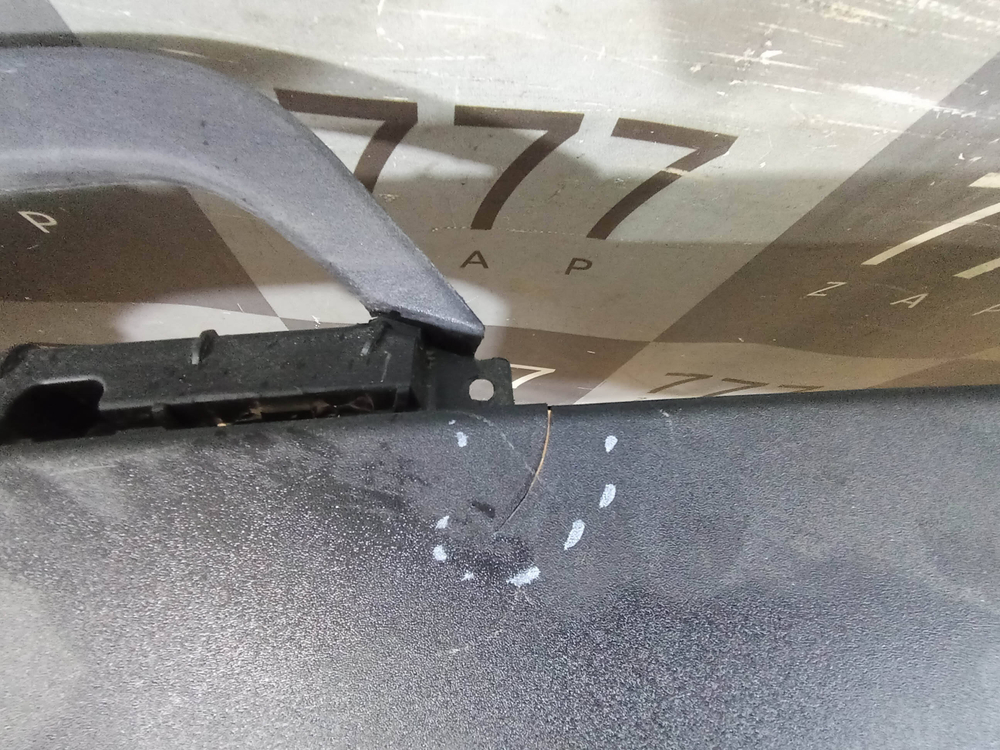 Юбка заднего бампера Chery Tiggo 7 Pro 20-нв Б/У Оригинал 602001067AA