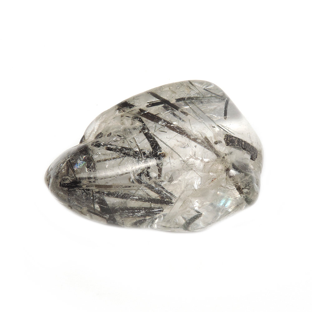 Кварц-волосатик с турмалином шерлом асс.