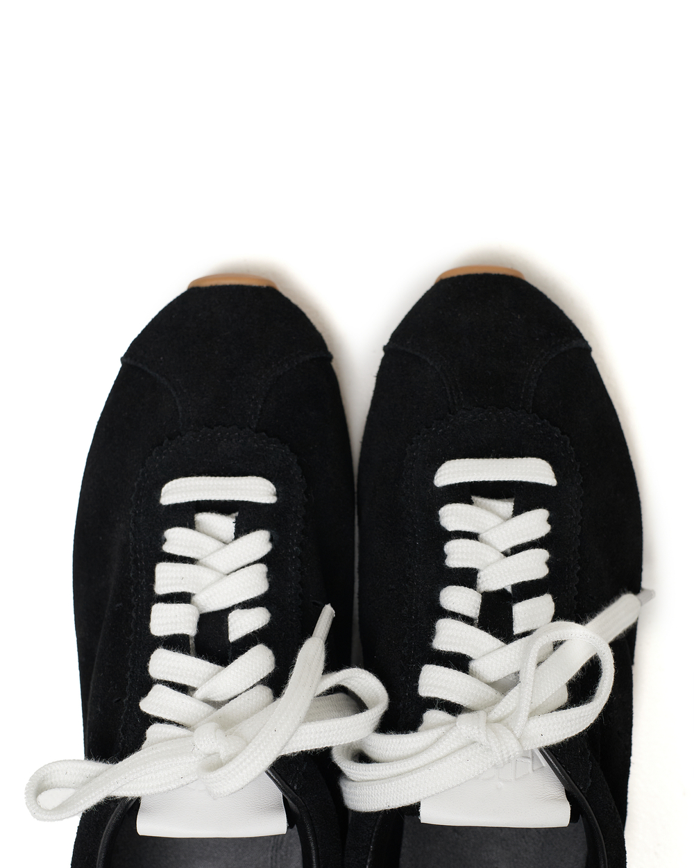 Кеды из натуральной замши черный