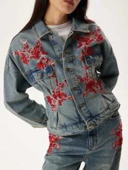 Жакет джинсовый АУРА, синий