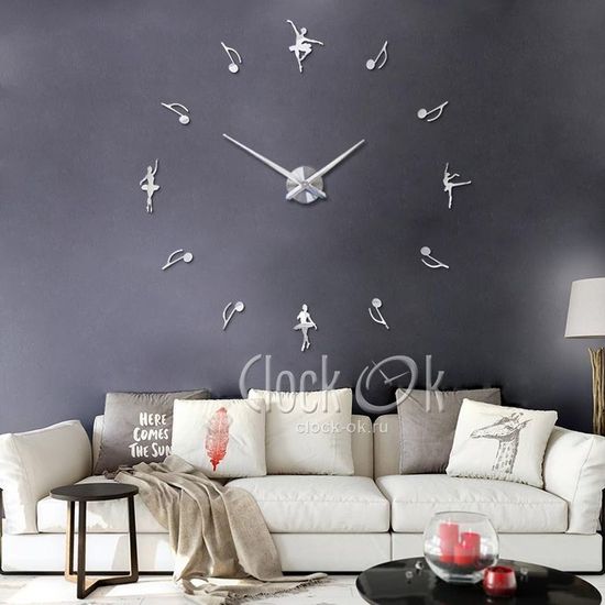 Настенные 3D часы Ballet