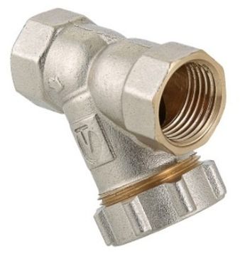 Фильтр сетчатый Valtec 1/2" ВР-ВР косой с заглушкой арт. VT.193.N.04