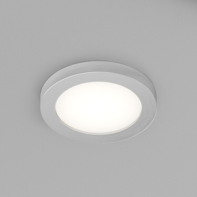 DK3012-AL Встраиваемый светильник влагозащ., IP 44, 50 Вт, GU10, серый, алюминий