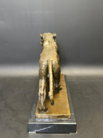 Бронзовая скульптура «Идущий тигр»