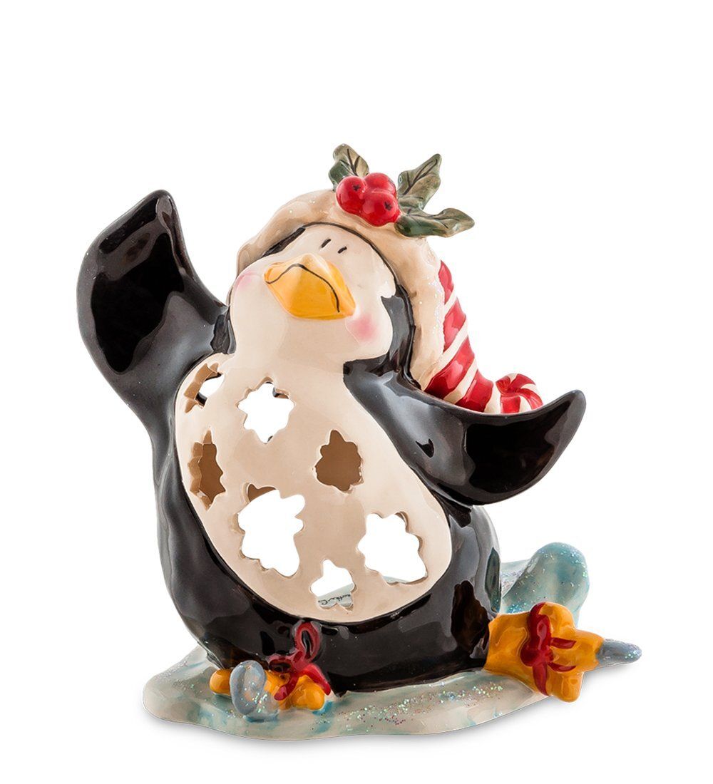 Pavone BS-504 Подсвечник «Пингвин в танце на льду»