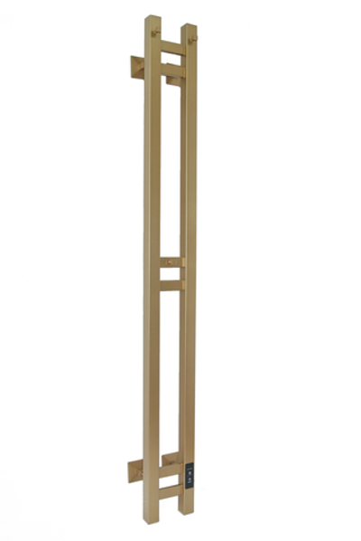 Полотенцесушитель электрический с/т Comfysan Alto-K EC-2 120/10, MAT GOLD RAL правый тэн