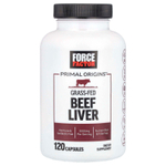 Force Factor, Primal Origins™, Grass-Fed Beef Liver, 120 Capsules (750 mg Per Capsule)