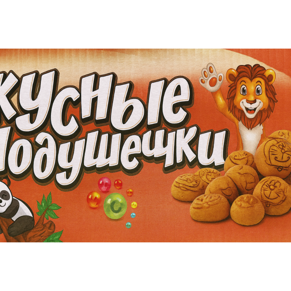 Печенье Вкусные Подушки (Астана) вес (7629)