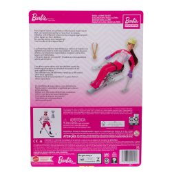 Barbie Sporty zimowe - Лыжница-альпинистка + Аксессуары HCN33