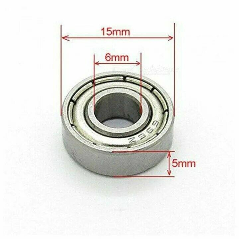 Подшипник 696 ZZ (6х15х5)