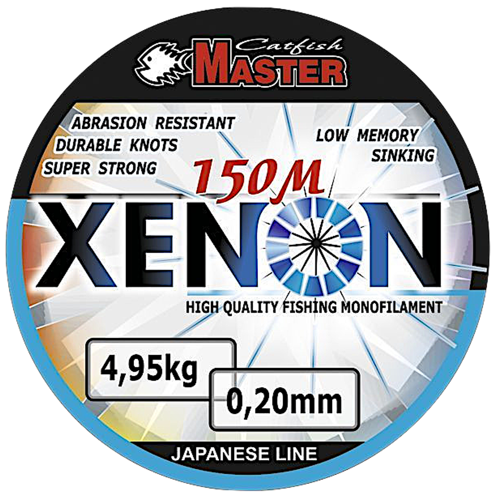 Леска Catfishmaster Xenon 150м 0.40мм 16.5кг
