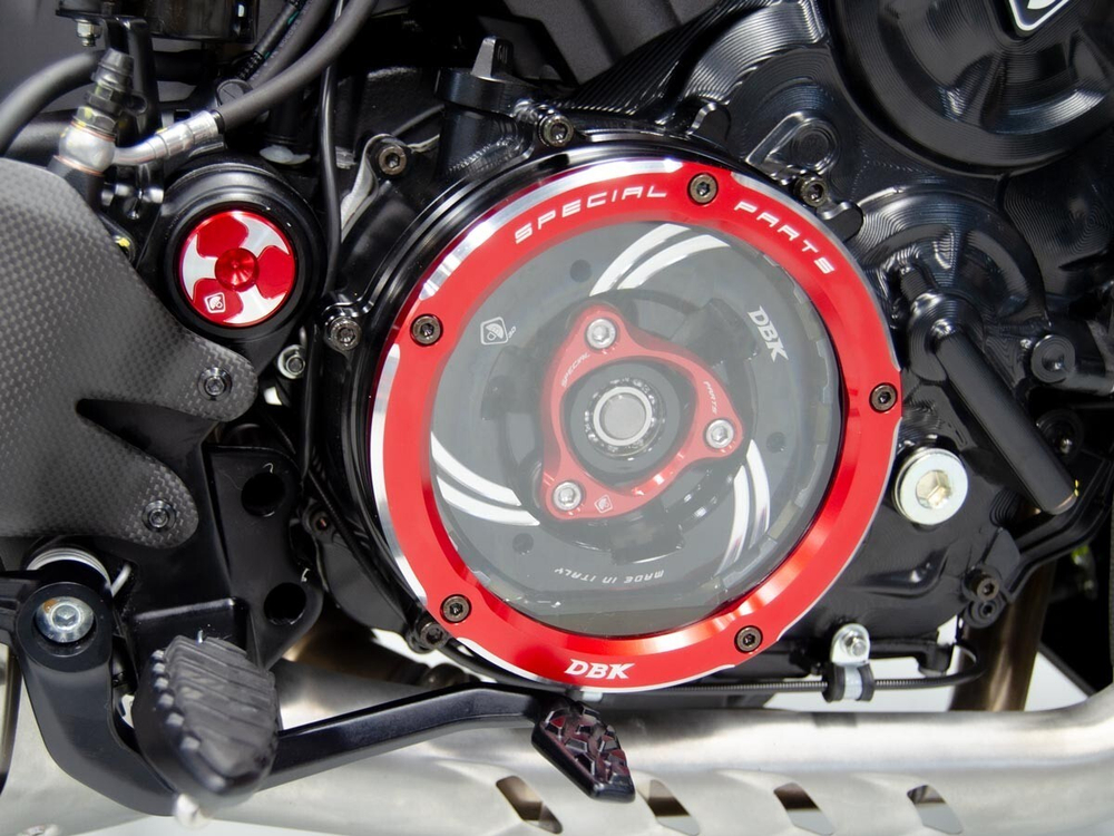 CCV401 DBK CLEAR CLUTCH COVER