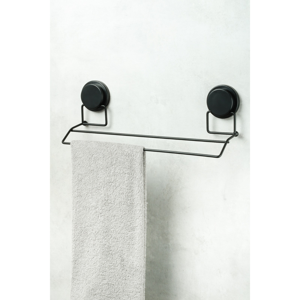 "MAGIC BLACK" Полотенцедержатель трубчатый 2-ой FX-45002