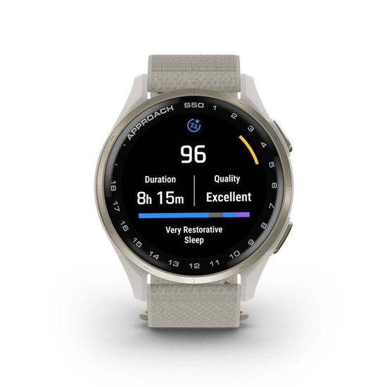 Умные часы Garmin Approach S50 Creme Gold