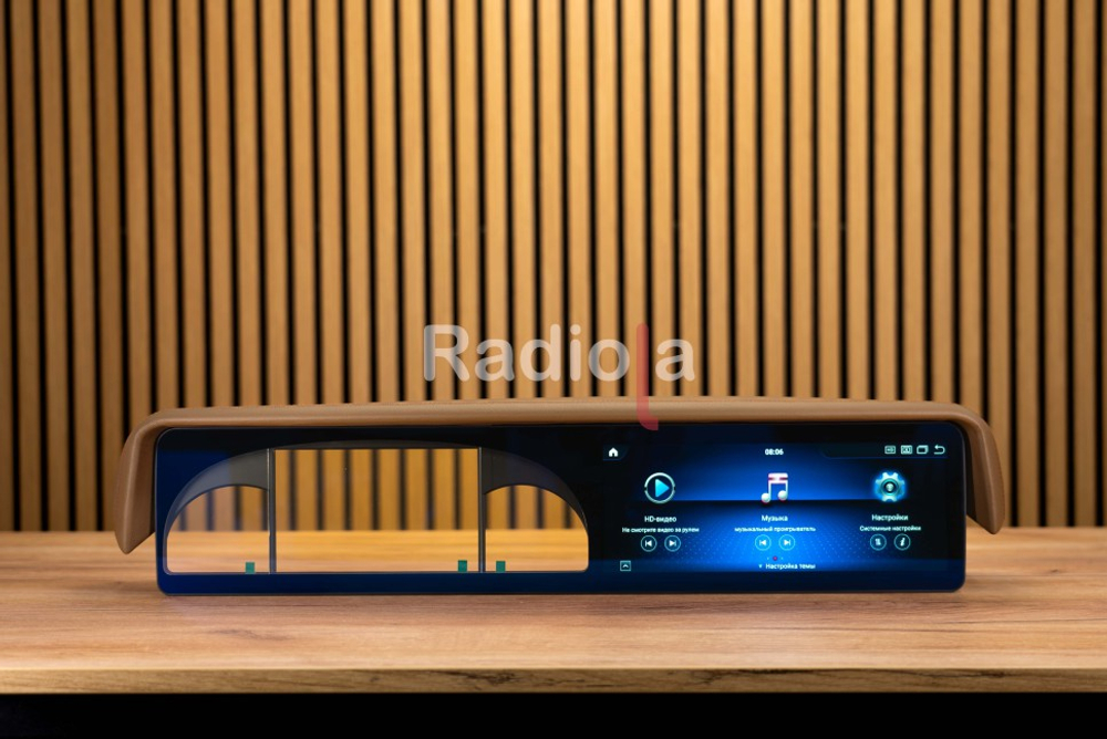 Магнитола для Mercedes-Benz S-класс W221 2005-2013, CL C216 (NTG 3.0/3.5) - Radiola RDL-7122 монитор 12.3" на Android 13, 8Гб+128Гб, CarPlay, 4G SIM-слот