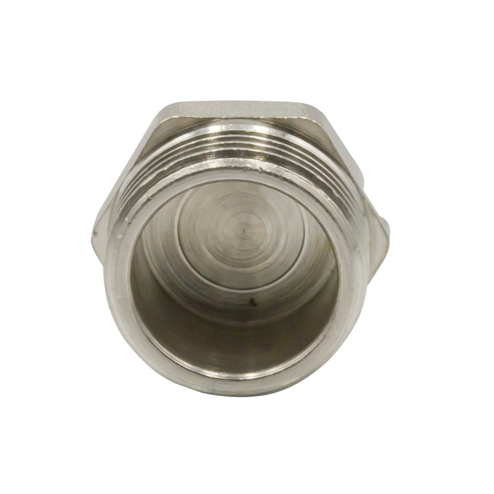 Заглушка 3/4'' нар с контр отв VRT® никель