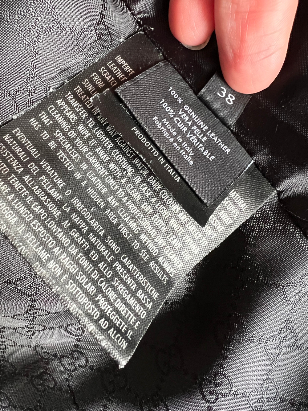 Кожаная куртка Gucci, xs, оригинал