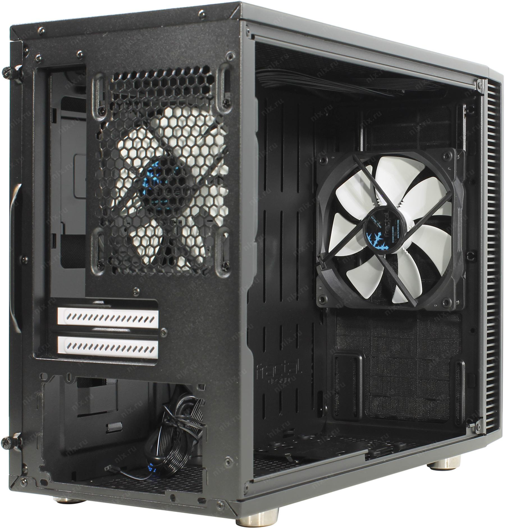 Корпус Miditower Fractal Design FD-CA-DEF-NANO-S-BK Define Nano S Black MiniITX без БП