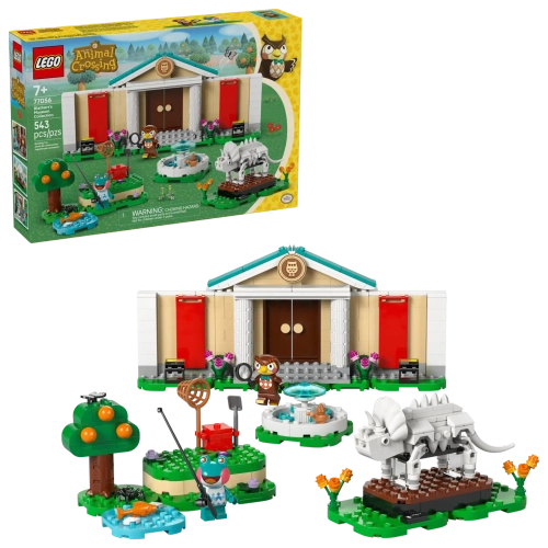 Конструктор LEGO Animal Crossing 77056 Музейная коллекция Блатерса
