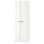 Шкаф детский - IKEA PLATSA/SMÅSTAD/SMASTAD, 60x40x180 см, белый, ИКЕА
