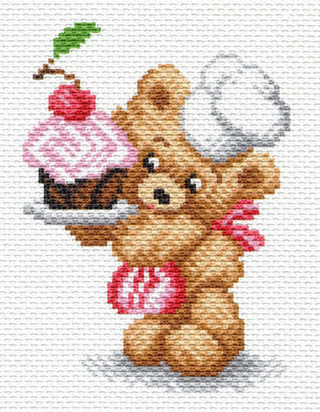 "Кондитер"-1658 канва с рисунком