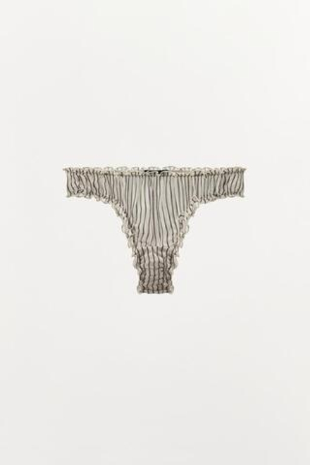 ZARA ТРУСЫ ИЗ 100% ВИСКОЗЫ, ПОЛОСКИ