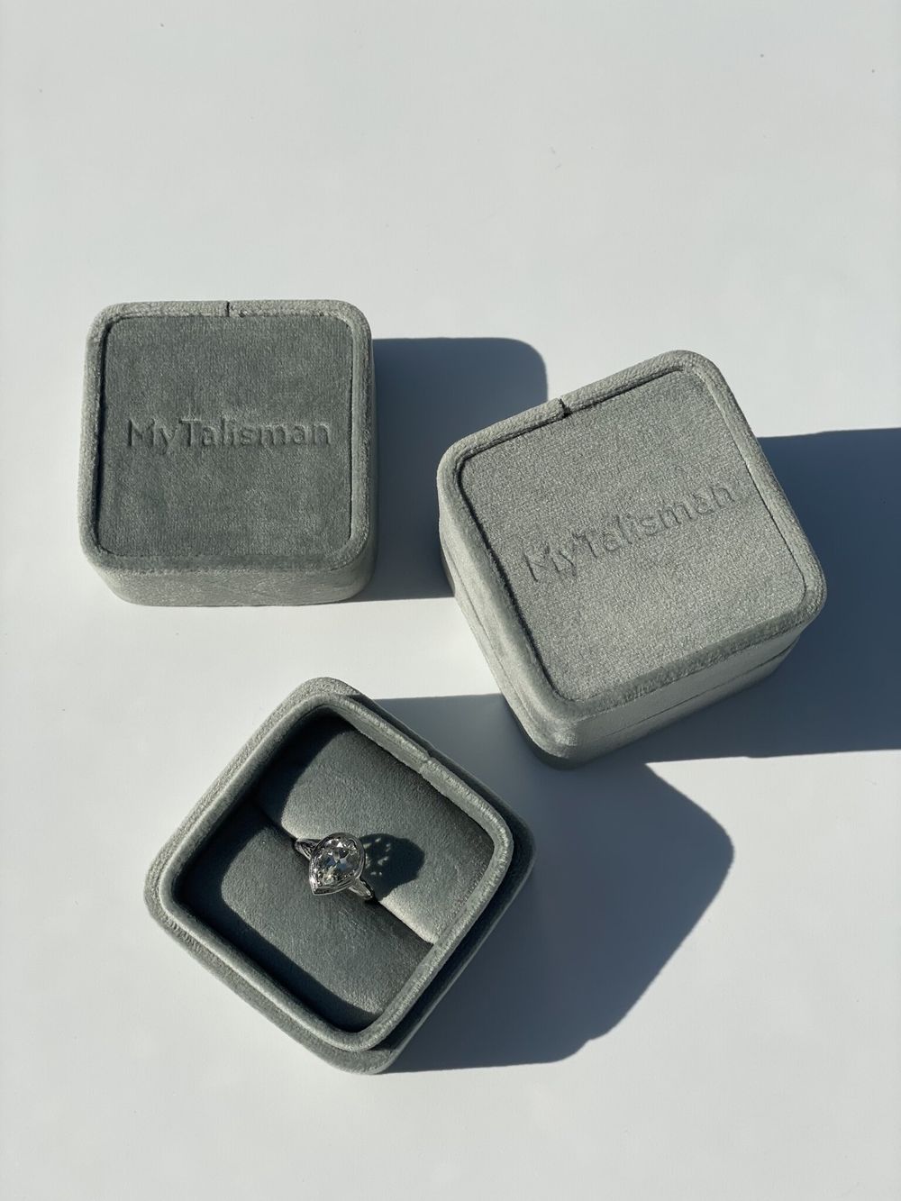 Футляр бархатный, 11 оттенков