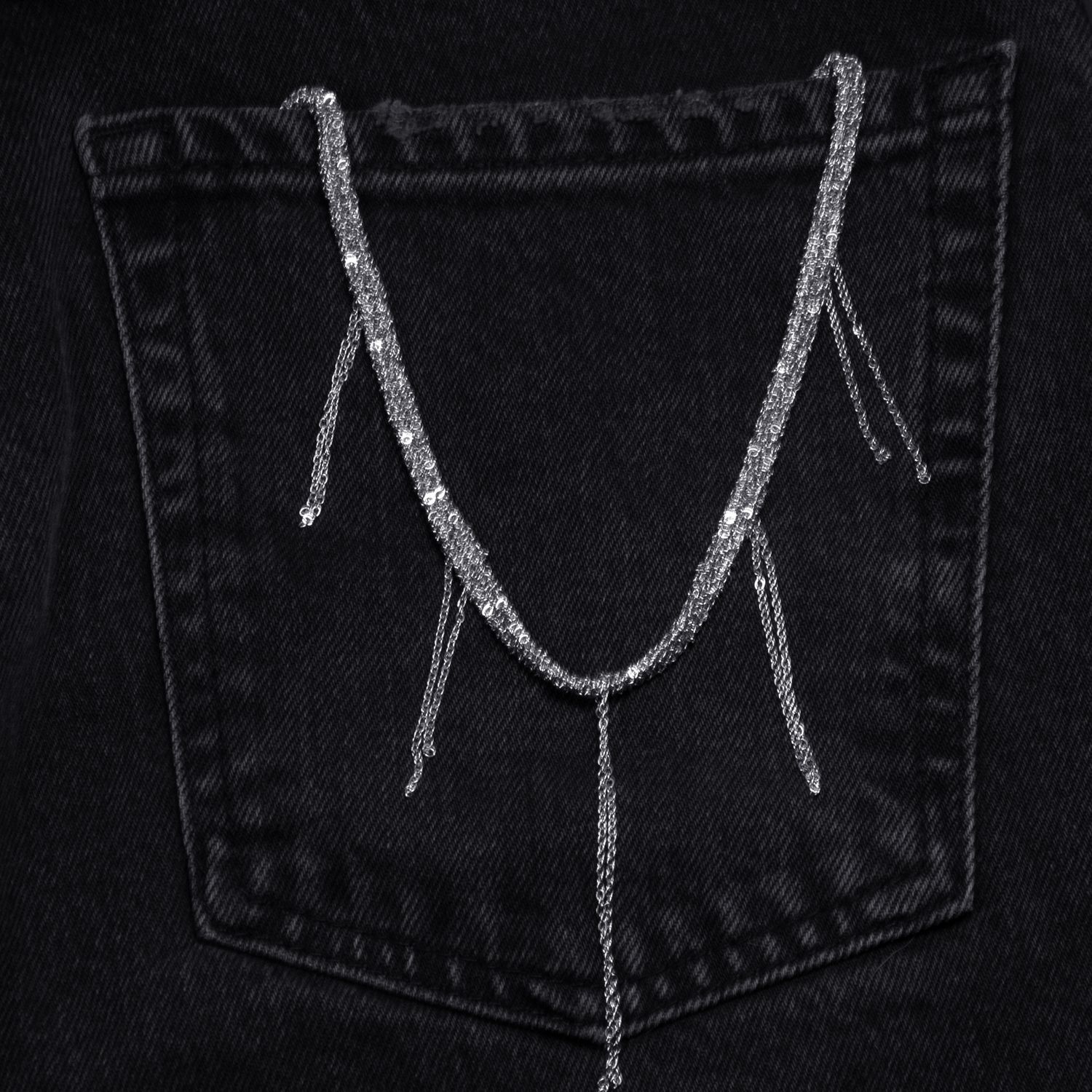 Плетенное колье - Сталь