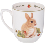 Кружка фарфоровая 380мл «Лови счастье» 85-1977