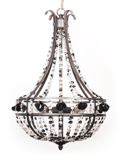 Подвесная люстра Manne L.6301-5 BLACK