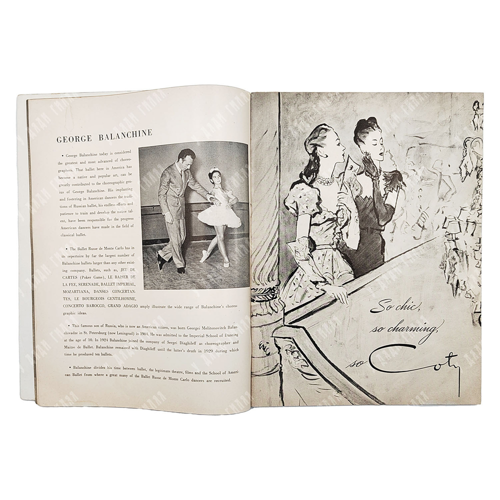 Ballet Russe de Monte Carlo. Season 1945–46 / Sergei J. Denham, director. Русский балет [1945].