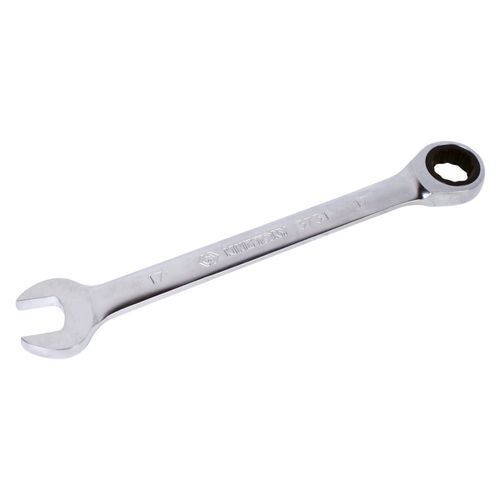 KING TONY (373117M) Ключ трещоточный комбинированный 17 мм