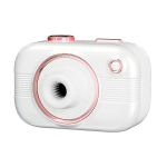 Белый вибростимулятор с вакуумом в форме фотоаппарата BeYourLover Alberta VX007H