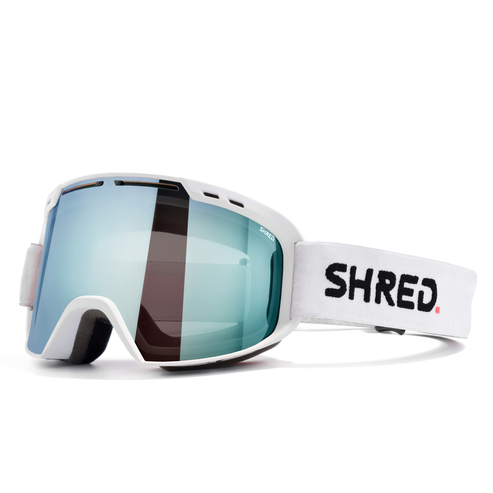 SHRED очки (маска) горнолыжные AMAZIFY PURE WHITE - CBL 2.0 DEEP BLUE GOAMAN33C