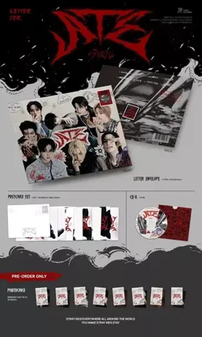 STRAY KIDS - ATE [LETTER ver.]