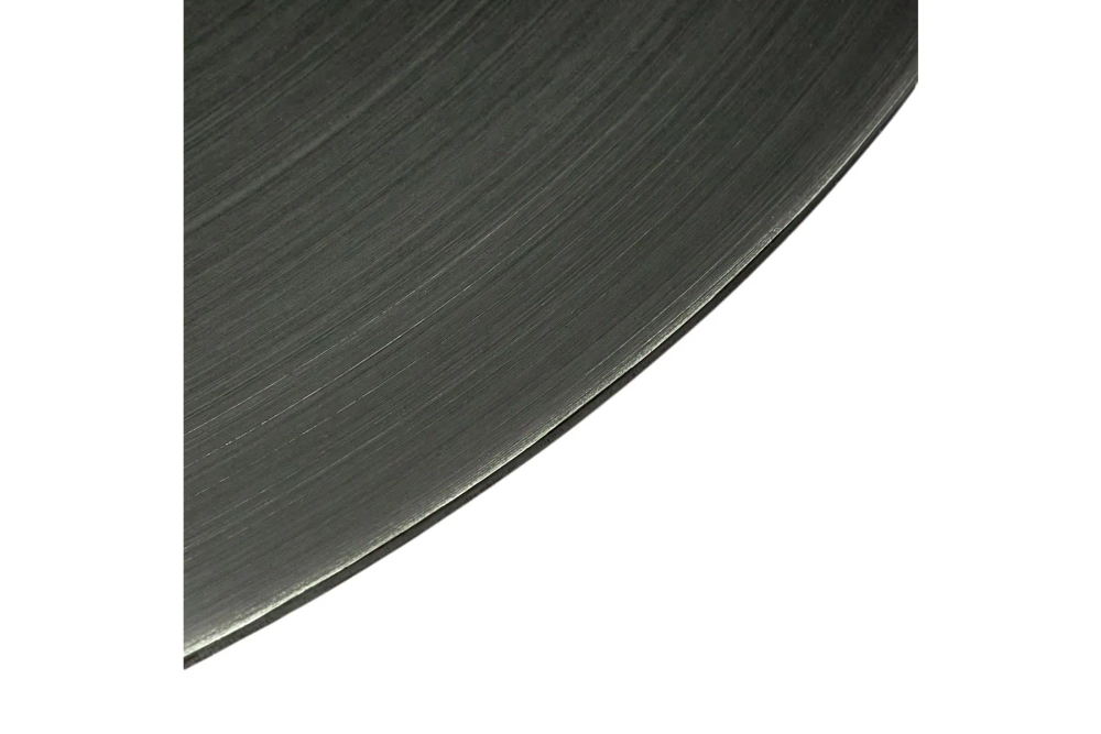 Кофейный столик Solid диам.40см x 58см, чёрный, металл