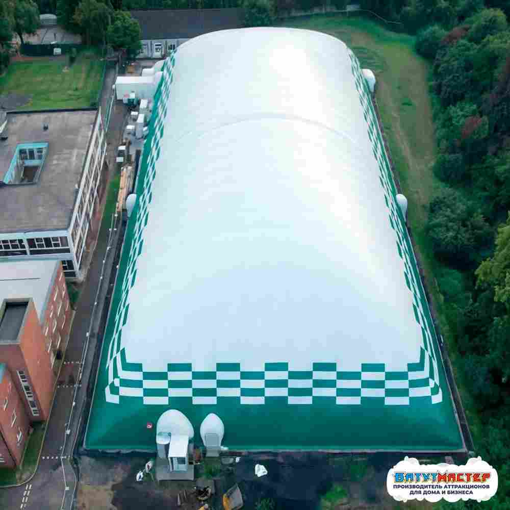 Пневмокаркасная ледовая арена «Морозный Купол», 33×64×10 м