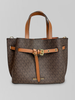 Сумка 4618 с ремешком спереди и двумя короткими ручками