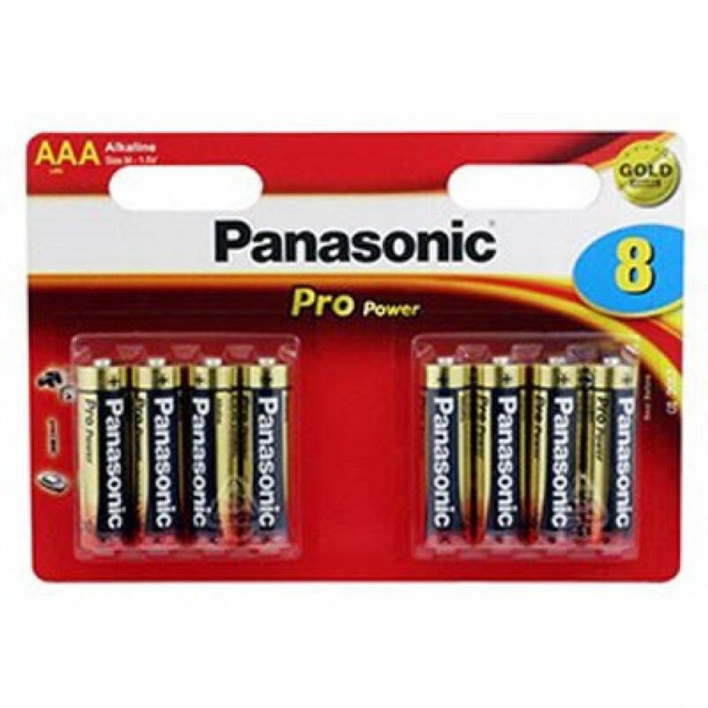 Батарейки Panasonic Pro Power AAA щелочные 8 шт