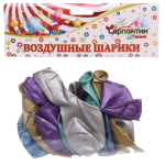Воздушные шары «Металлик» 10шт 12»/30см микс