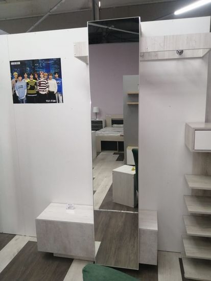 сосна винтерберг / цемент светлый реальное фото