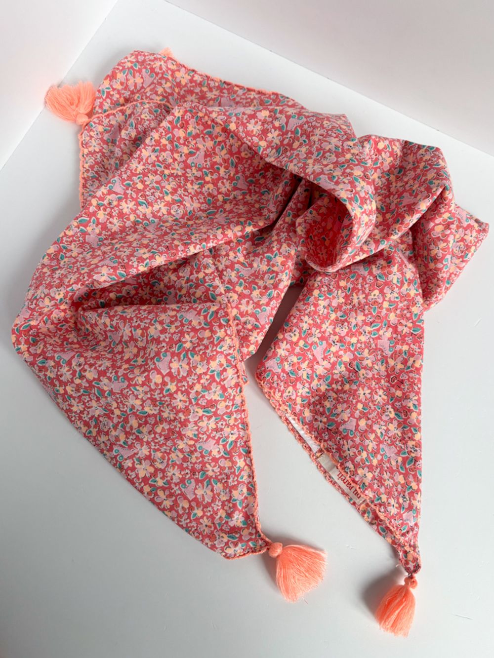 Хлопковая косынка Du Pareil au Meme , 70x70