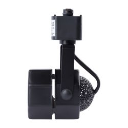 Трековый светильник однофазный ЭРА TR9-GU10 BK под лампу GU10 черный | Однофазные светильники под лампу