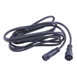 UCX-F90 E-3M-BK Удлинитель для гирлянд серии F90PRO. 3м. Статика-мерцание. IP67. Черный. TM Uniel