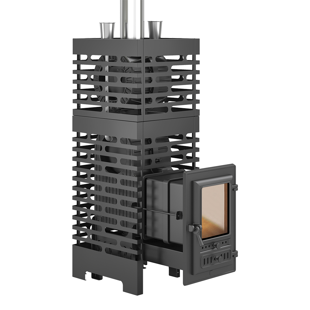 Печь для бани ASTON «Шторм 26 Турбопар» Long (350)